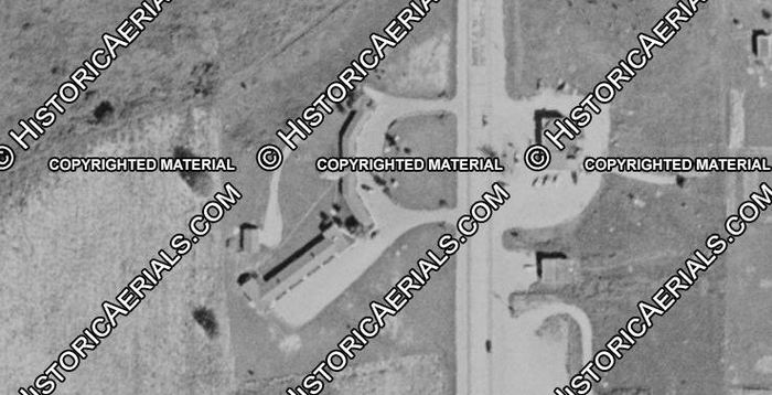 Green Acres Motel - 1955 Aerial